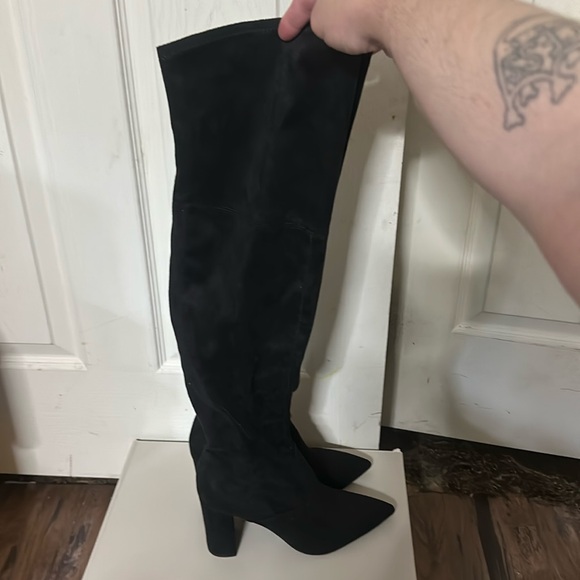 Marc Fisher Black Over the Knee Boots - Picture 1 of 3